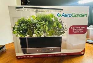 AeroGarden Harvest Elite Slim 6-Pod Indoor Hydroponic Garden System